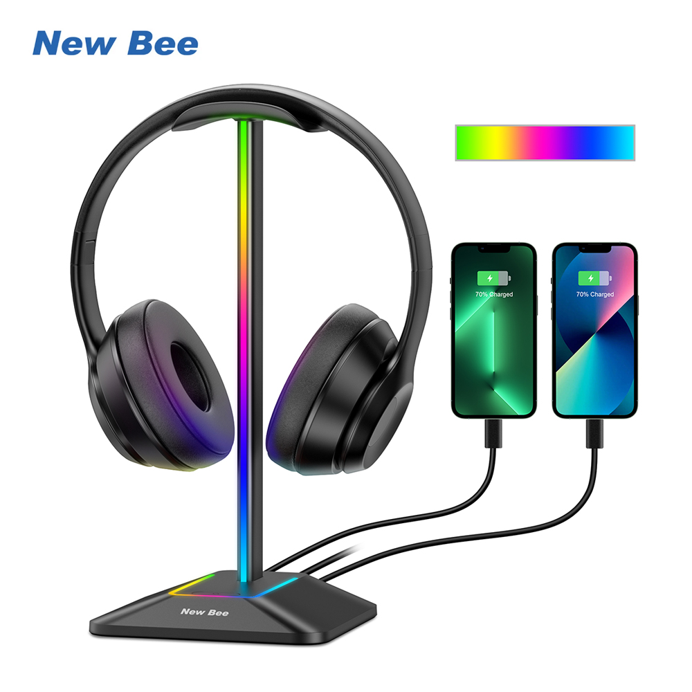 Headset Stand - جديد Bee Z8 RGB سماعات حامل