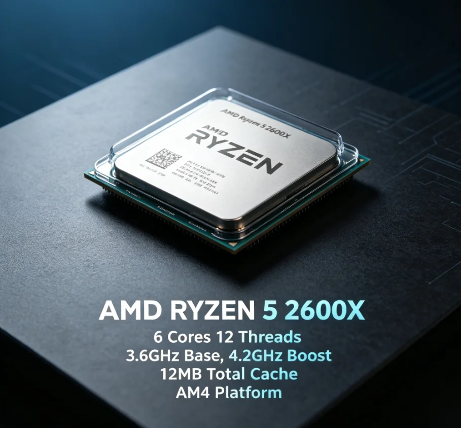 Pc Gaming Ryzen - معالج AMD Ryzen 5 2600X R5