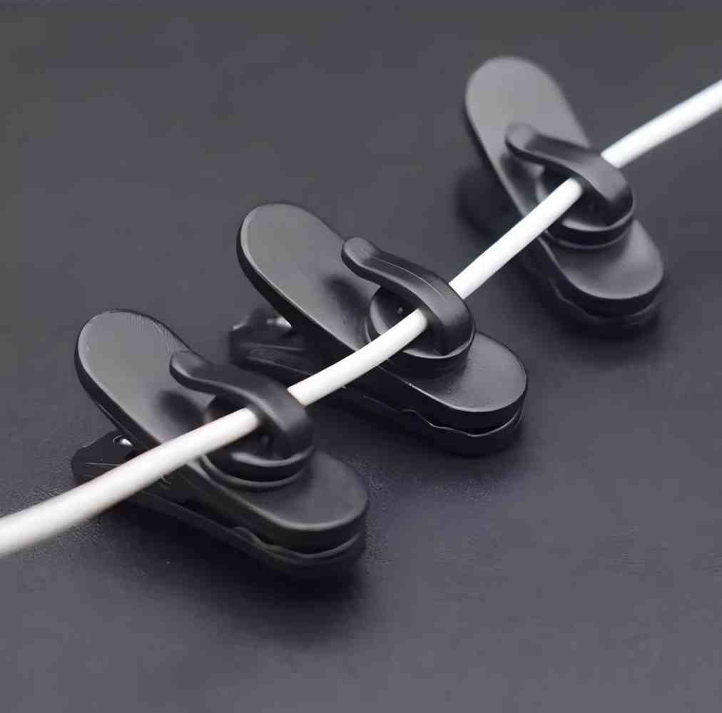 10 قطع من مشابك كابلات سماعات  - مراجعة Headset Stand وسعره