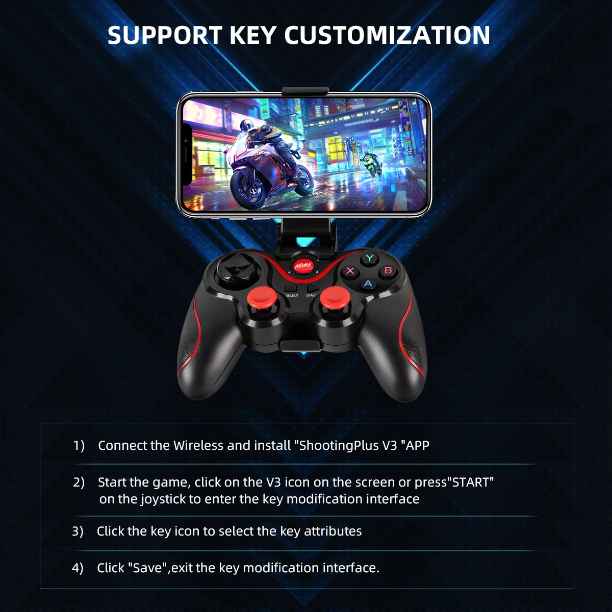 GAMINJA سماعة لاسلكية تعمل بال - مراجعة Pc Gaming Xbox Controller وسعره