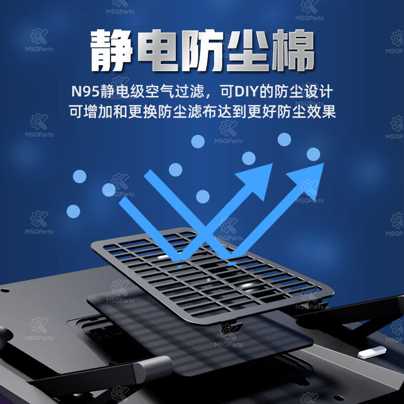 مبرد لابتوب بضغط الهواء مع مرو - مراجعة Laptop Cooling Pad وسعره