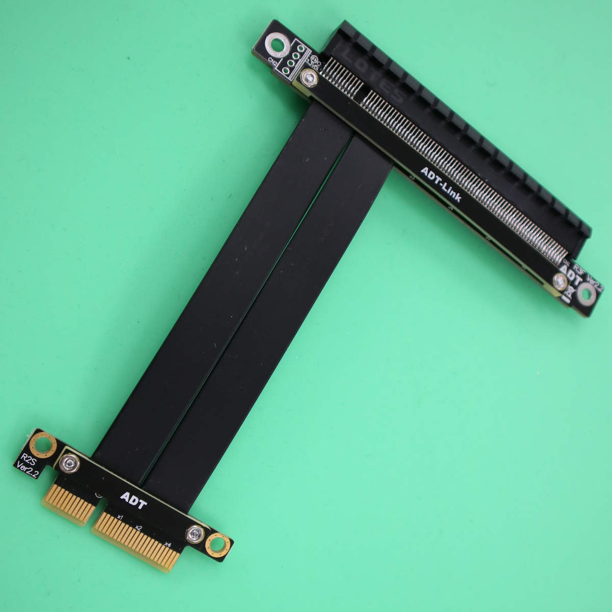 PCI Express 4.0X4 إلى X16 RTX3 - مراجعة Pcie Riser Cable وسعره