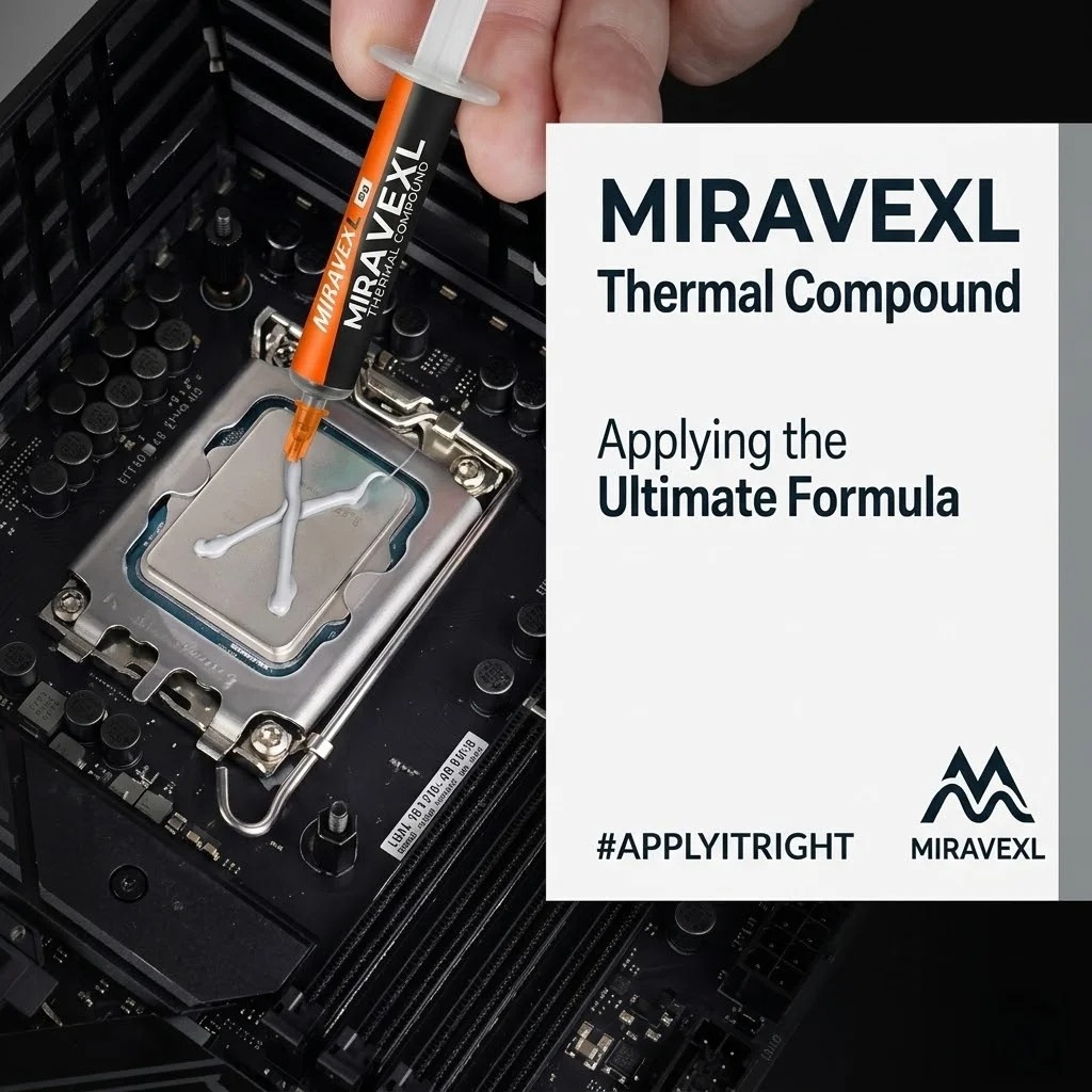معجون حراري MIRAVEXL 8 جرام من - مراجعة Pc Gaming Upgrades وسعره