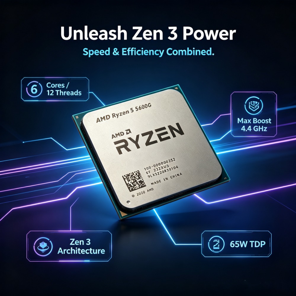 معالج AM4 غير مقفل مع رسومات V - مراجعة Pc Gaming Ryzen وسعره