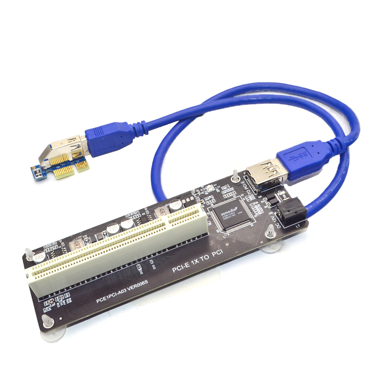 PCIE PCI-E PCI Express X1 إلى  - مراجعة Pcie Riser Cable وسعره