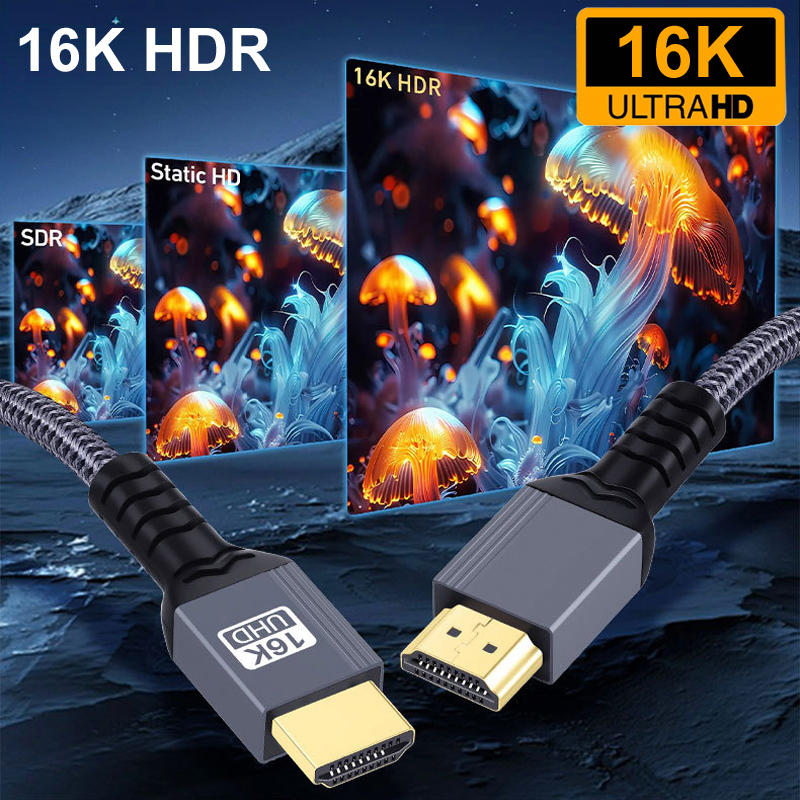 0.5M/1M/2M مضفر مطلي بالذهب HD - مراجعة Pc Gaming Vs Ps5 وسعره
