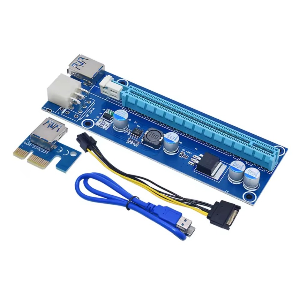 بطاقة رايزر VER006C PCI-E، موس - مراجعة Pcie Riser Cable وسعره