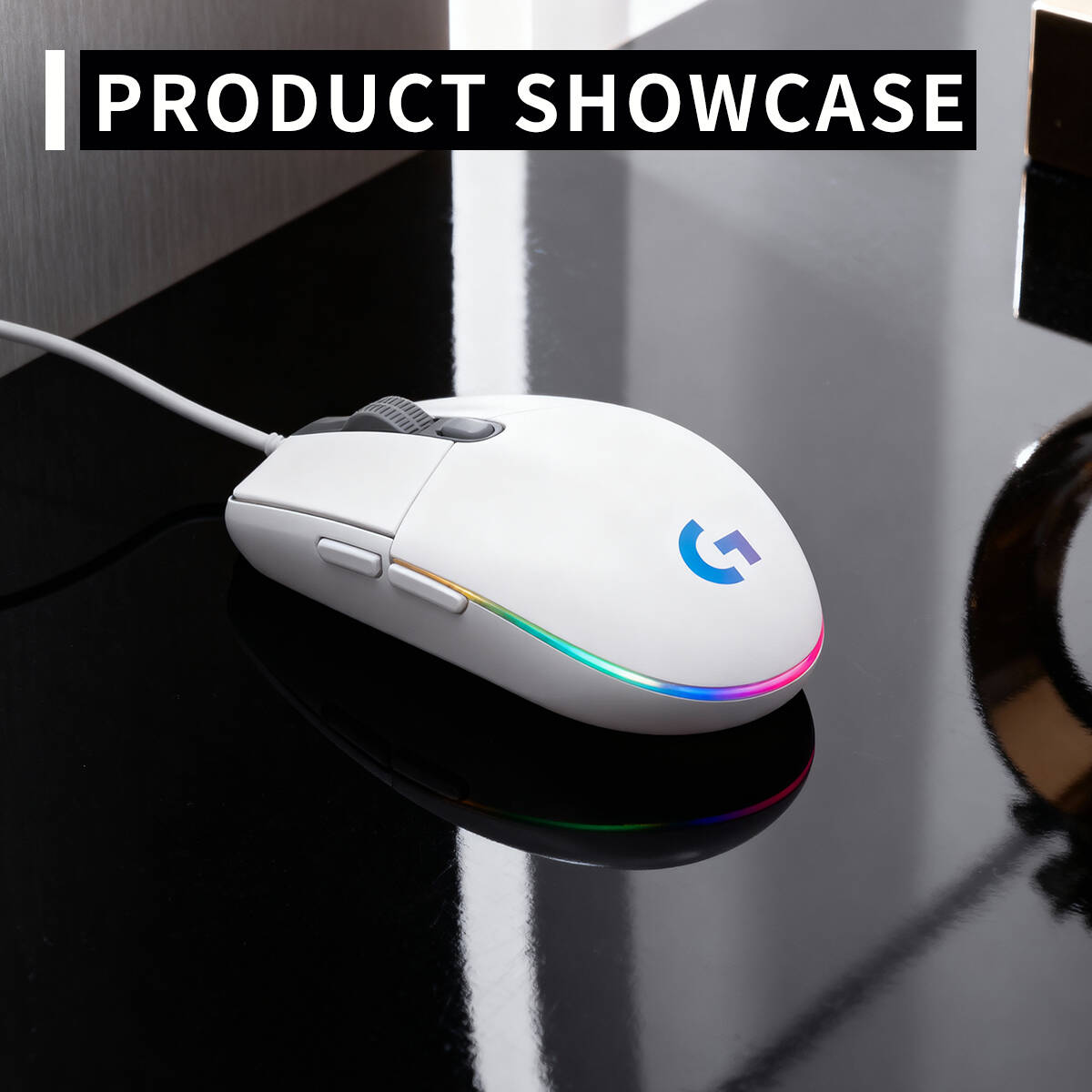 ماوس لوجيتك G203، سلكي بمنفذ U - مراجعة Logitech Mouse G203 وسعره