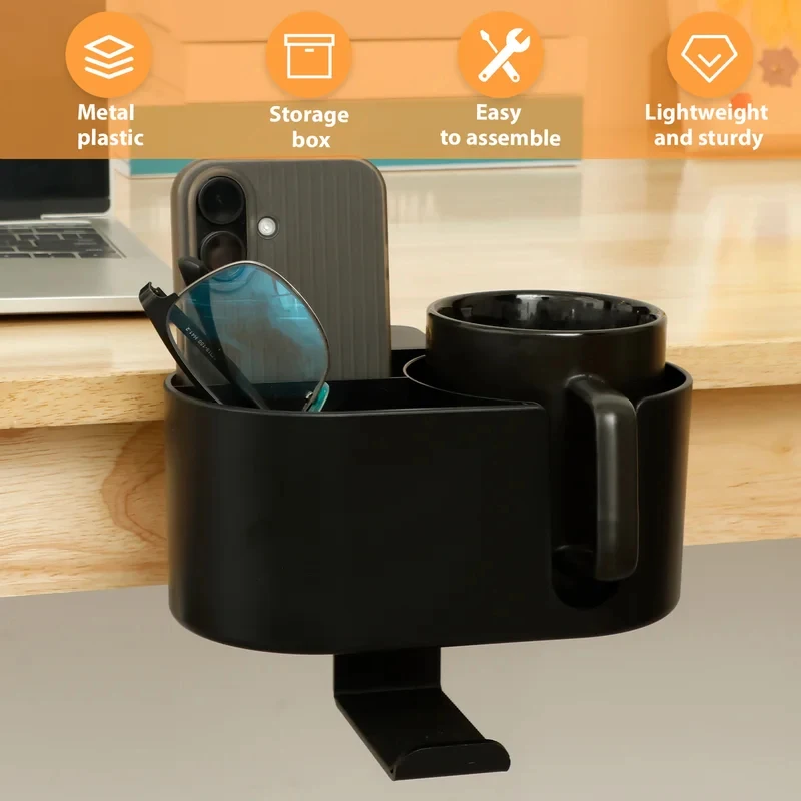 حامل أكواب للمكتب 4 في 1 مع مش - مراجعة Headset Stand وسعره