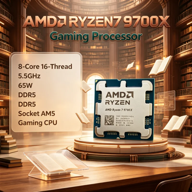 معالج AMD Ryzen 7 9700X ثماني  - مراجعة Pc Gaming Ryzen وسعره