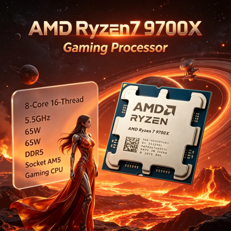 معالج AMD Ryzen 7 9700X ثماني  - مراجعة Pc Gaming Ryzen وسعره