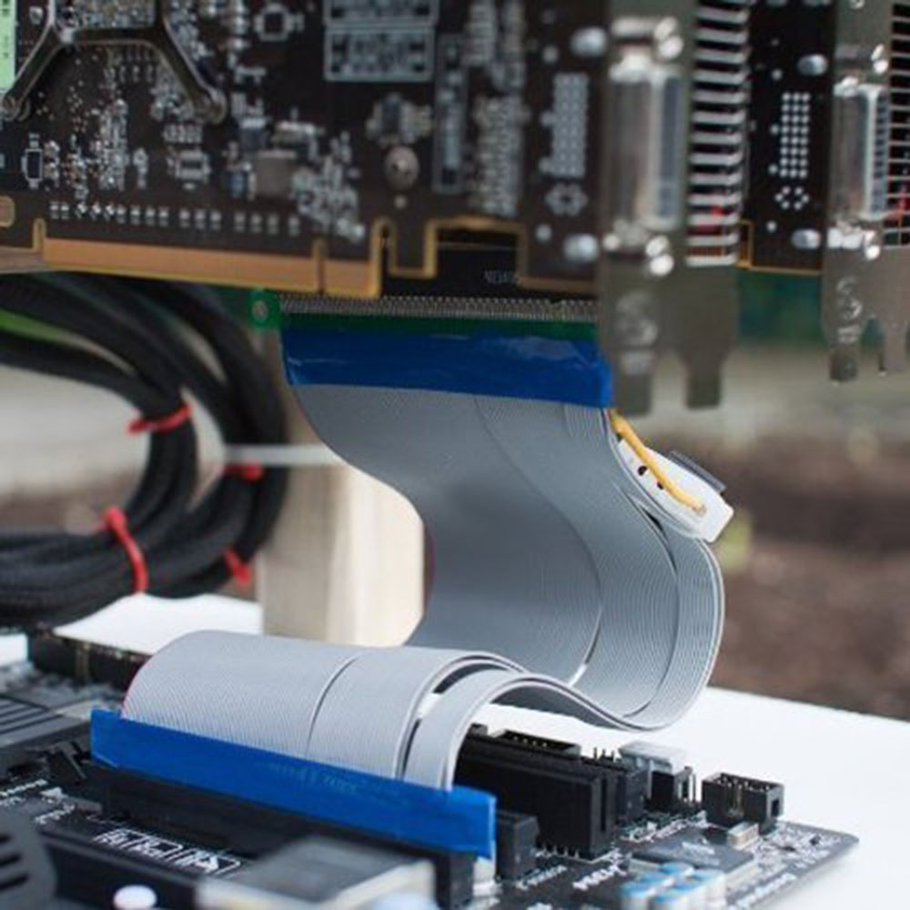 PCI-E PCI Express 16X Riser Ca - مراجعة Pcie Riser Cable وسعره