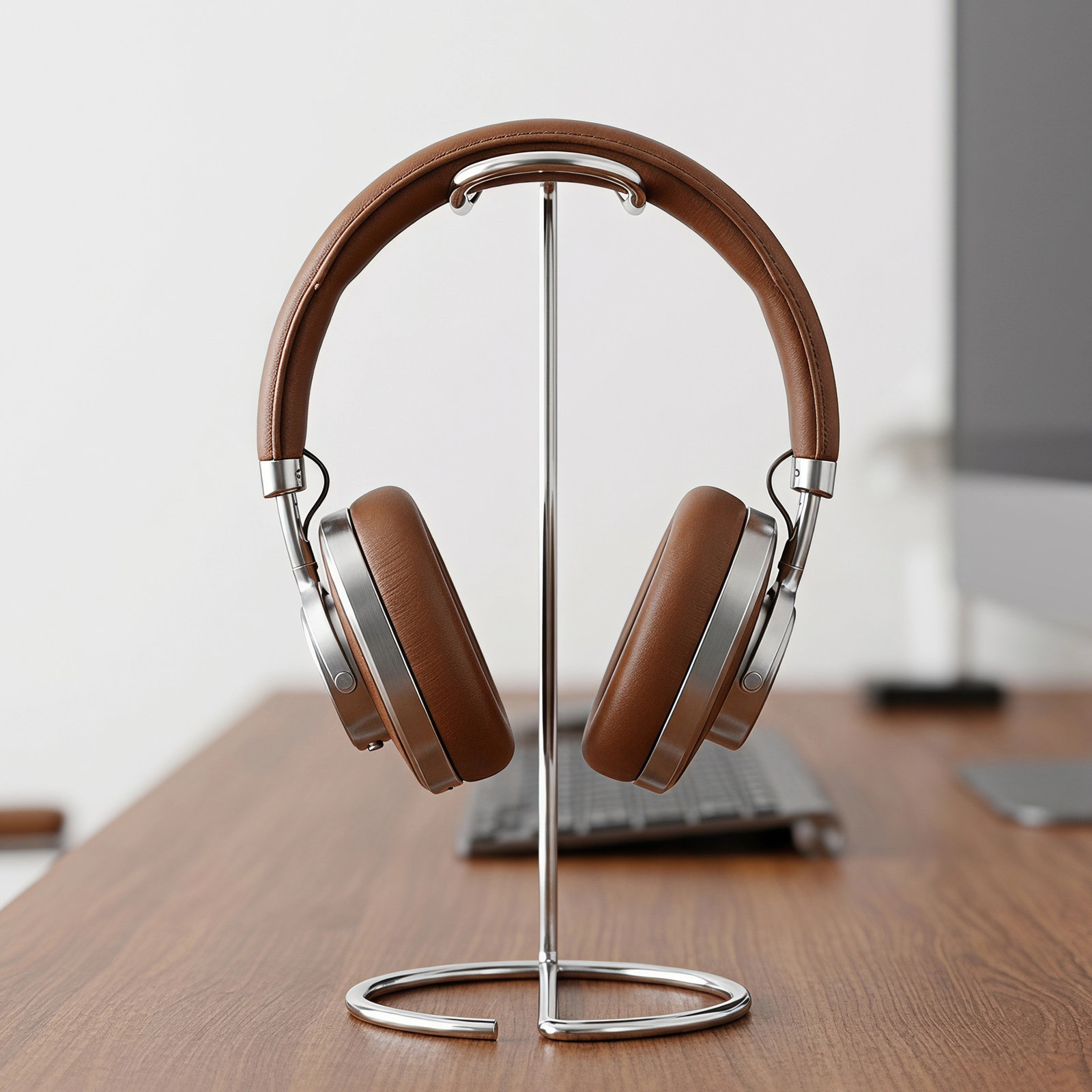 حامل سماعات رأس معدني بسيط للم - مراجعة Headset Stand وسعره
