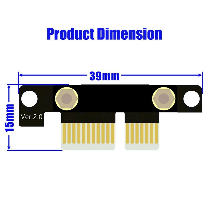 90 درجة Pci-E Pci Express 1X إ - مراجعة Pcie Riser Cable وسعره