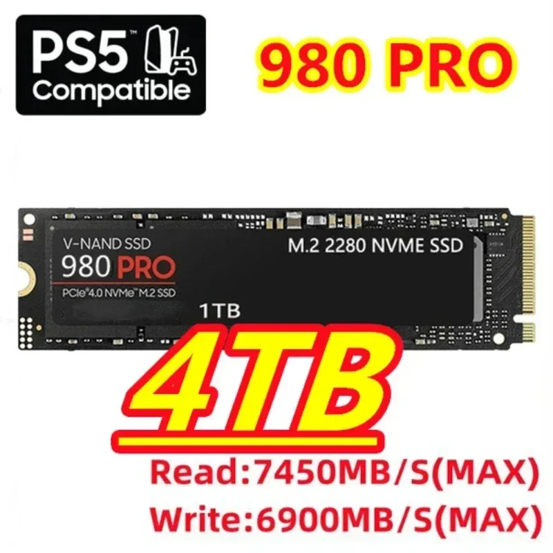 قرص صلب أصلي 980Pro NVMe M.2 S - مراجعة Pc Gaming Vs Ps5 وسعره