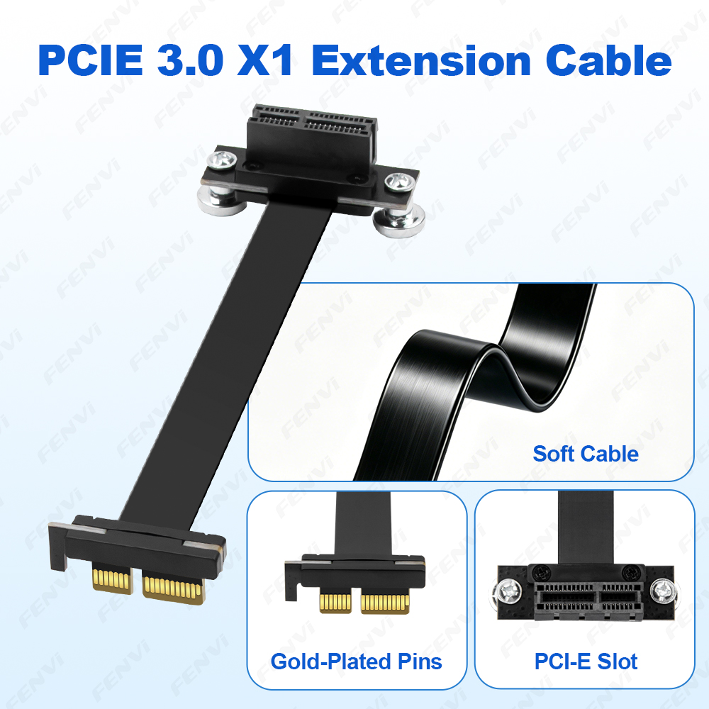 كابل رايزر PCIE X1 بزاوية 90 د - مراجعة Pcie Riser Cable وسعره