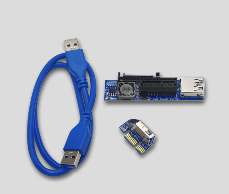 أحدث بيع PCI-E X1 تمديد كابل ا - مراجعة Pcie Riser Cable وسعره