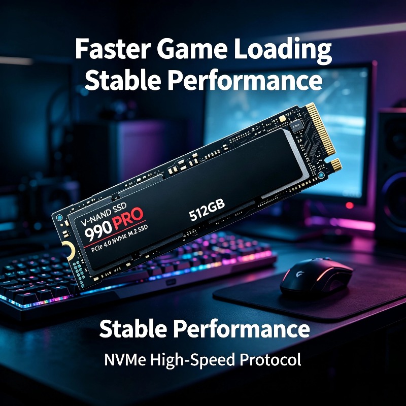 عرض ساخن: قرص SSD 990 PRO M.2  - مراجعة Pc Gaming Vs Ps5 وسعره