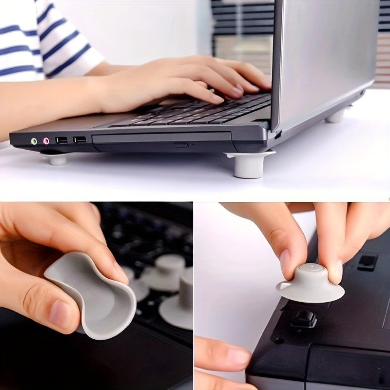 4 قطع من وسادات تبريد الأكواب، - مراجعة Laptop Cooling Pad وسعره
