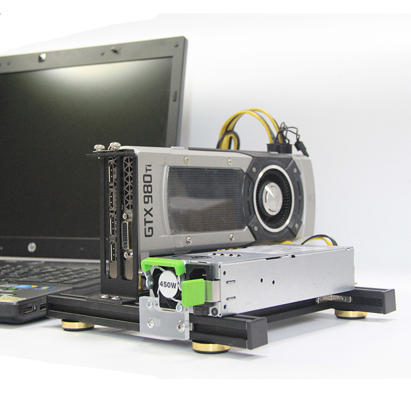 حامل بطاقة رسومات خارجية للكمب - مراجعة Pcie Riser Cable وسعره