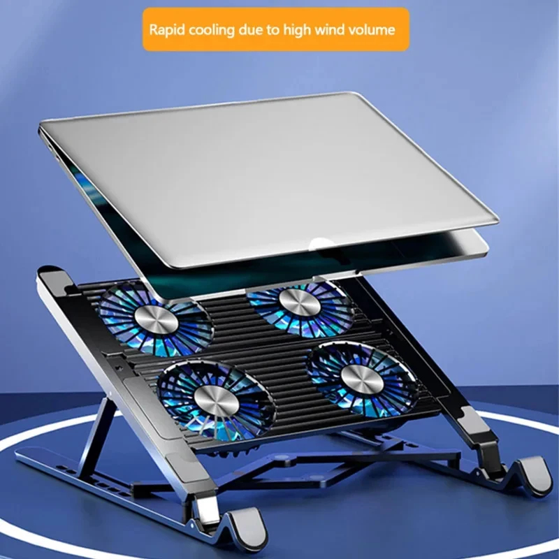 قاعدة تبريد جديدة قابلة للطي ل - مراجعة Laptop Cooling Pad وسعره