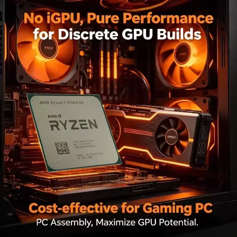 معالج AMD Ryzen 7 5700X3D R7 5 - مراجعة Pc Gaming Ryzen وسعره