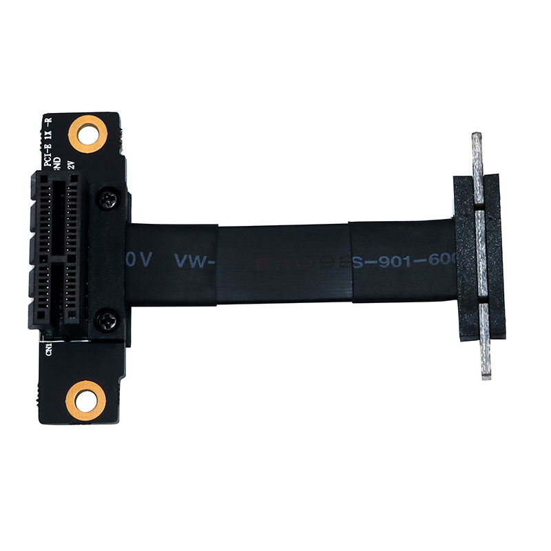كابل PCIE X1 Riser مزدوج 90 در - مراجعة Pcie Riser Cable وسعره