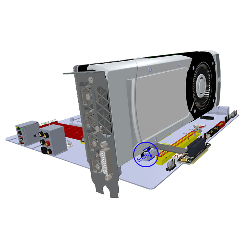 كابل PCIE X1 Riser مزدوج 90 در - مراجعة Pcie Riser Cable وسعره